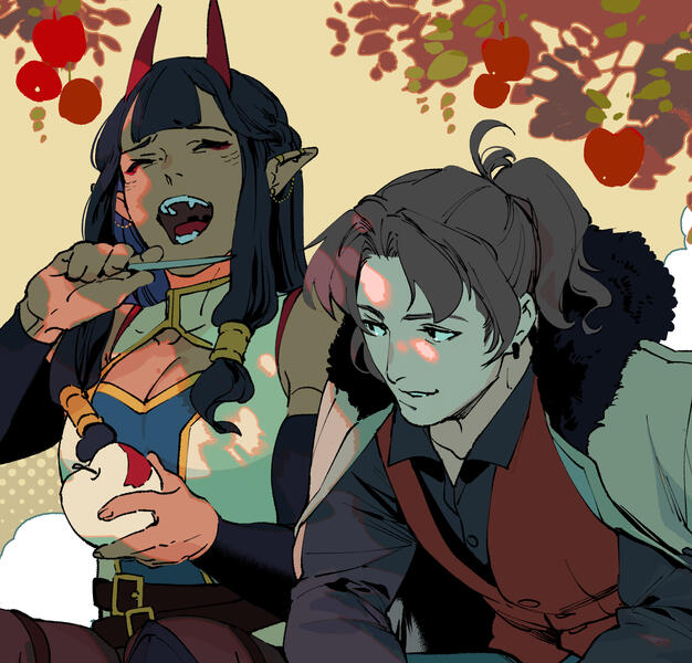 BunnyApple 🍎🍏 Enyo & Vee (liizzybug)