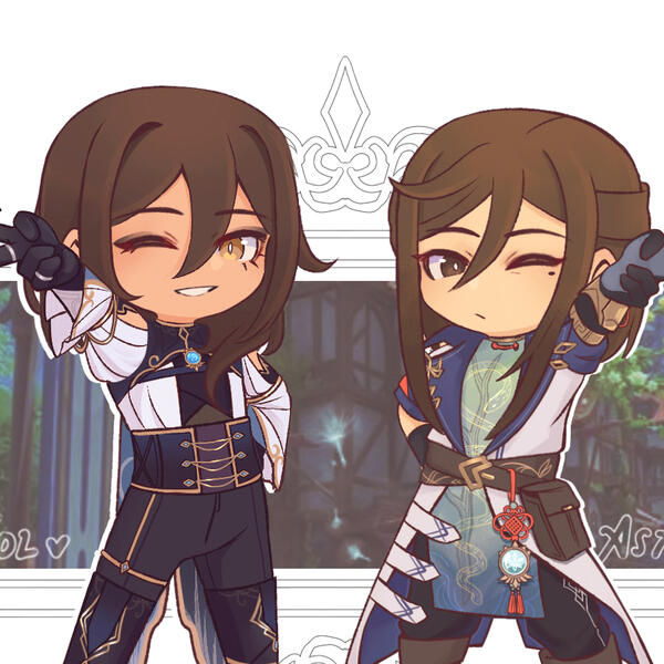 SnakeSibs 🐍⚕️ Sol &amp; Astrid (straika)